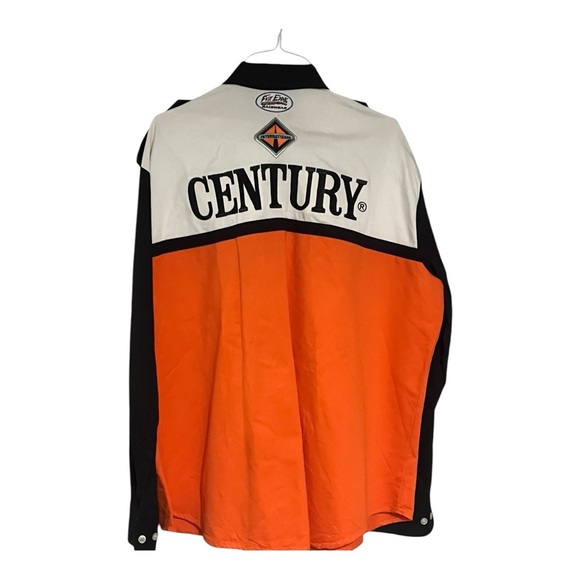 Vintage size XL Fast Eddie Miller Industries Button-Up Shirt NASCAR - Picture 2 of 10